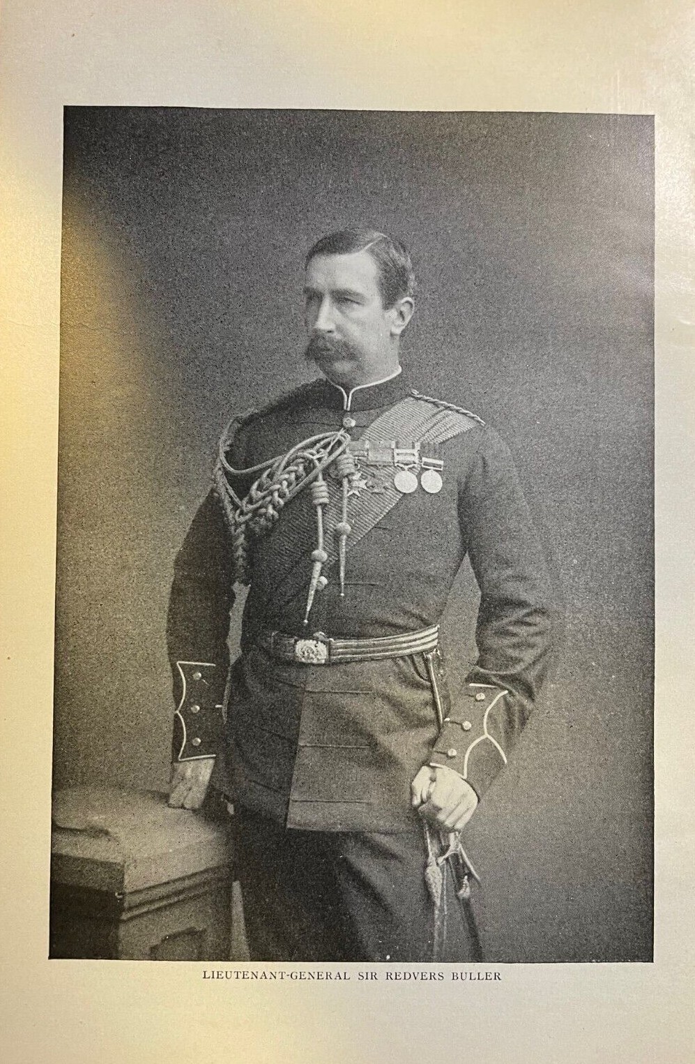 1899 Vintage Magazine Illustration Lieutenant General Sir Redvers Buller 1899 Vintage Magazine Illustration Lieutenant General Sir Redvers Buller