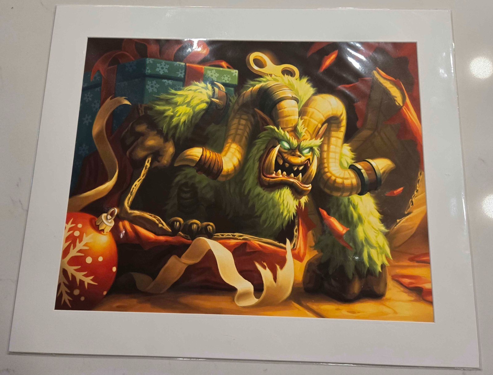 2018 Limited Edition Winter Veil Blizzard Art Print COA #86/100 Mike Sass 16x20