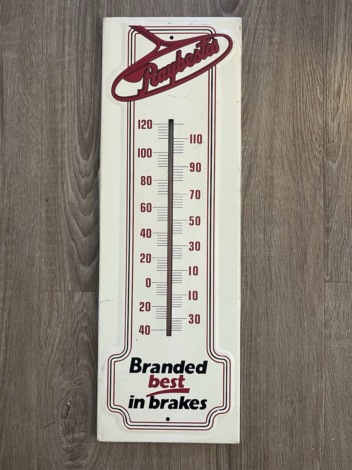 Raybestos Brakes Vintage Thermometer Nice Condition Raybestos Brakes Vintage Thermometer Nice Condition