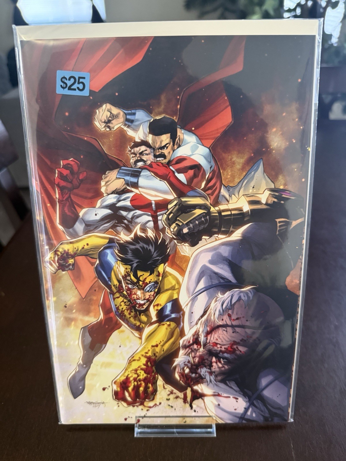 Invincible Returns 1 Stephen Segovia Virgin Variant, Near Mint