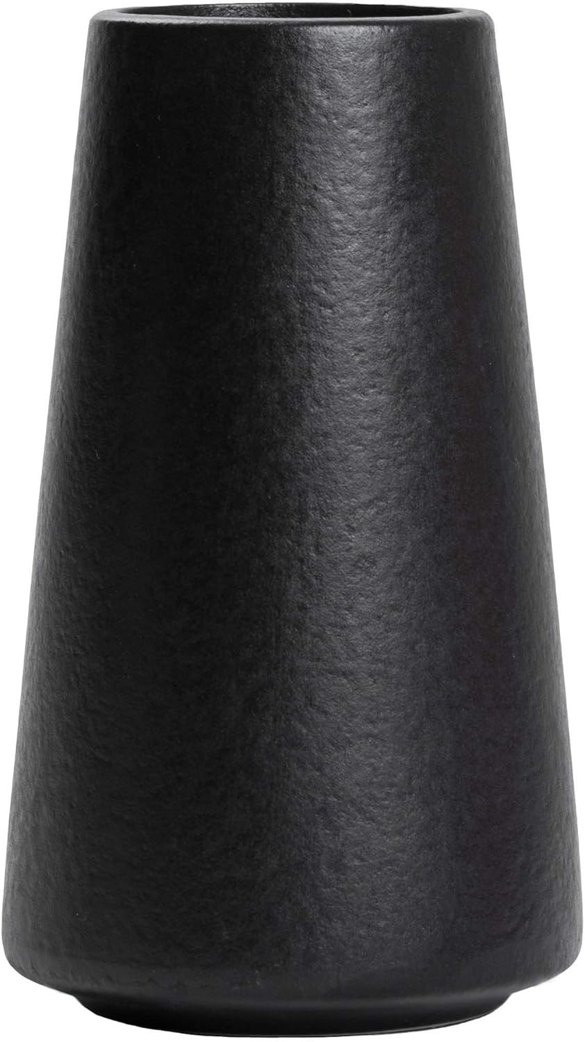 Matte Black Vase - Black Flower vase, 6 Matte Black Vase - Black Flower vase, 6