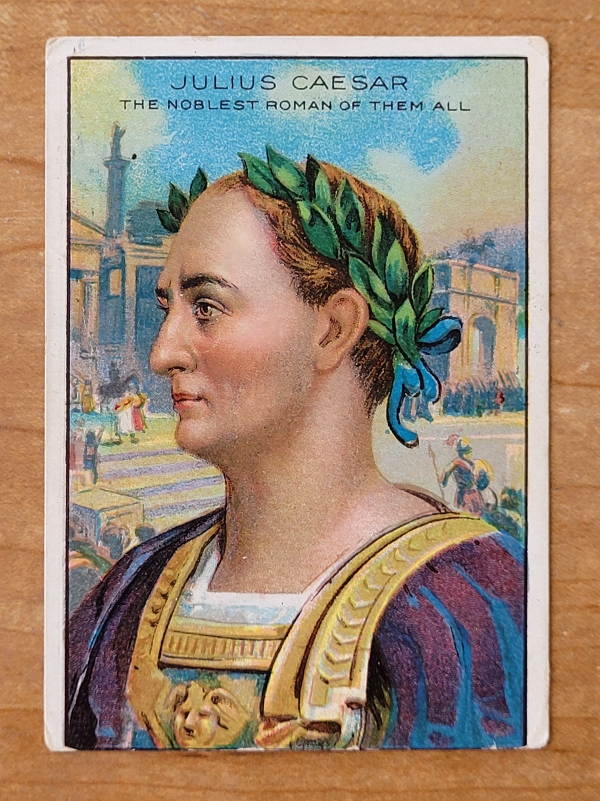 1911 T68 Men of History JULIUS CAESAR- Trimmed (see Description) 1911 T68 Men of History JULIUS CAESAR- Trimmed (see Description)