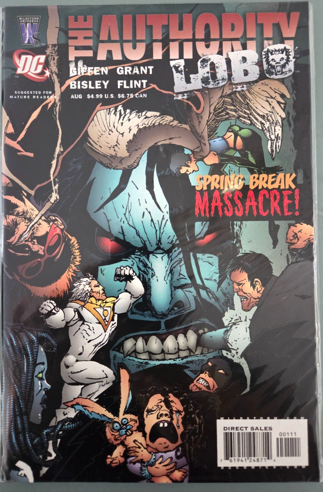 AUTHORITY SET OF 50 ISSUES WILDSTORM COMICS LOBO PRIME WILDCATS #1 WETWORKS