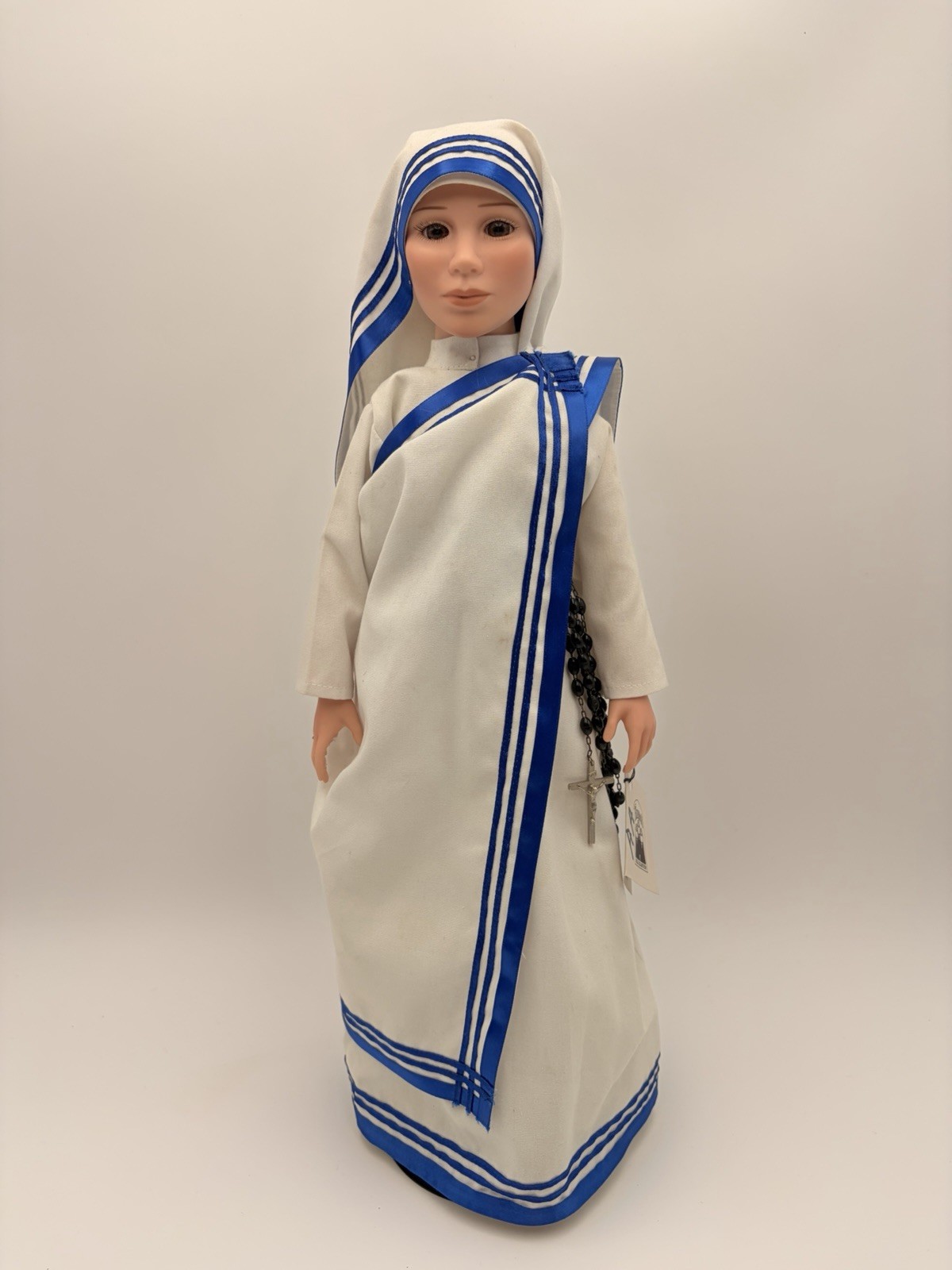 Blessings Nun Doll - Missionary Of Charity - Brown Eyes- Religious Catholicism
