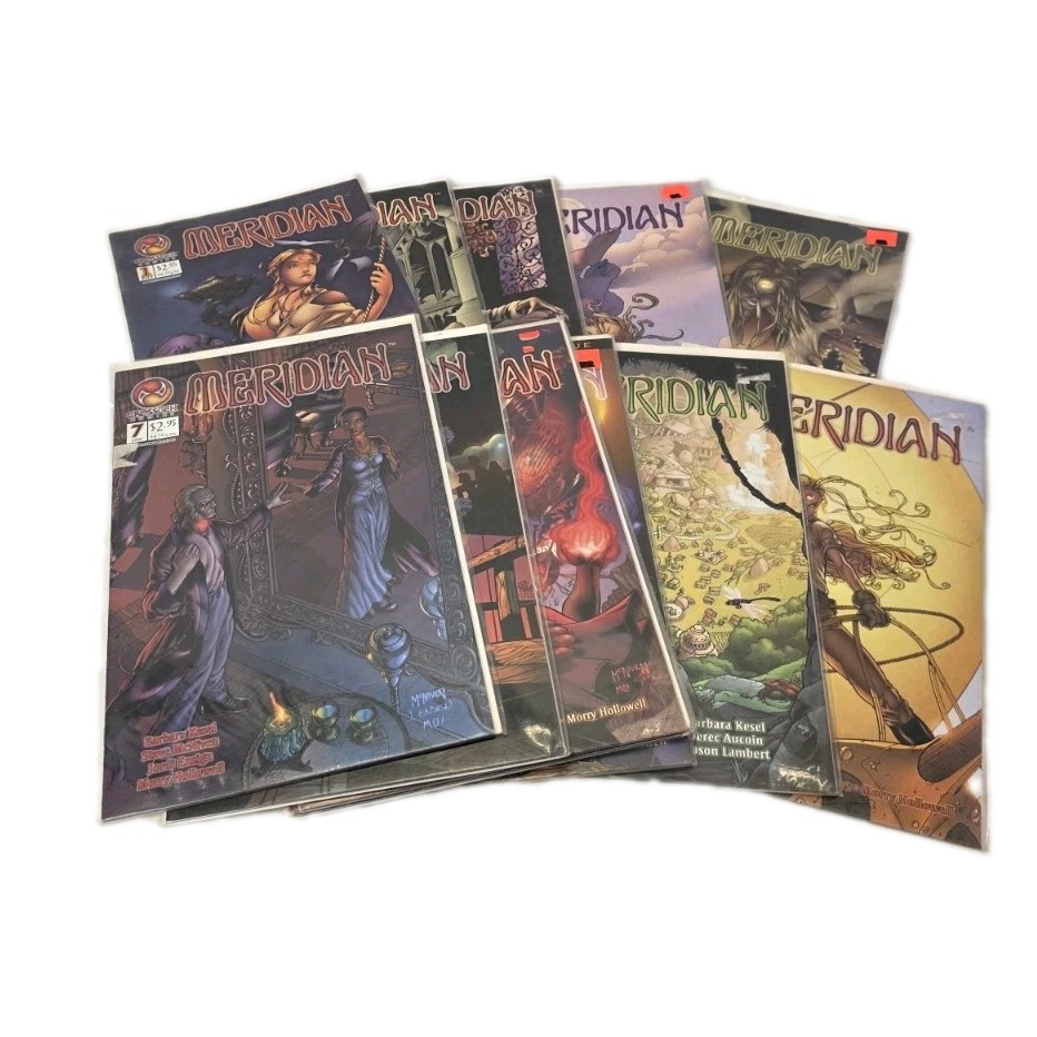 Vintage Meridian Crossgen Comics 2000 Lot Of 13 Bundle Comic Books
