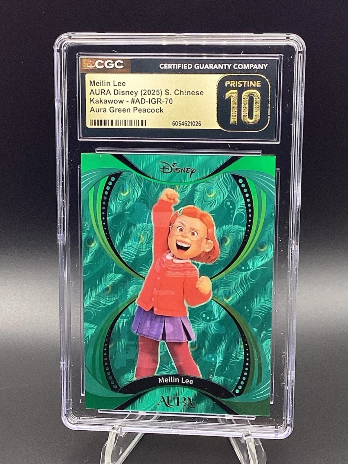 2025 Kakawow Disney Meilin Lee Green Peacock /25 CGC PRISTINE 10 POP 1 eBay 1/1 2025 Kakawow Disney Meilin Lee Green Peacock /25 CGC PRISTINE 10 POP 1 eBay 1/1