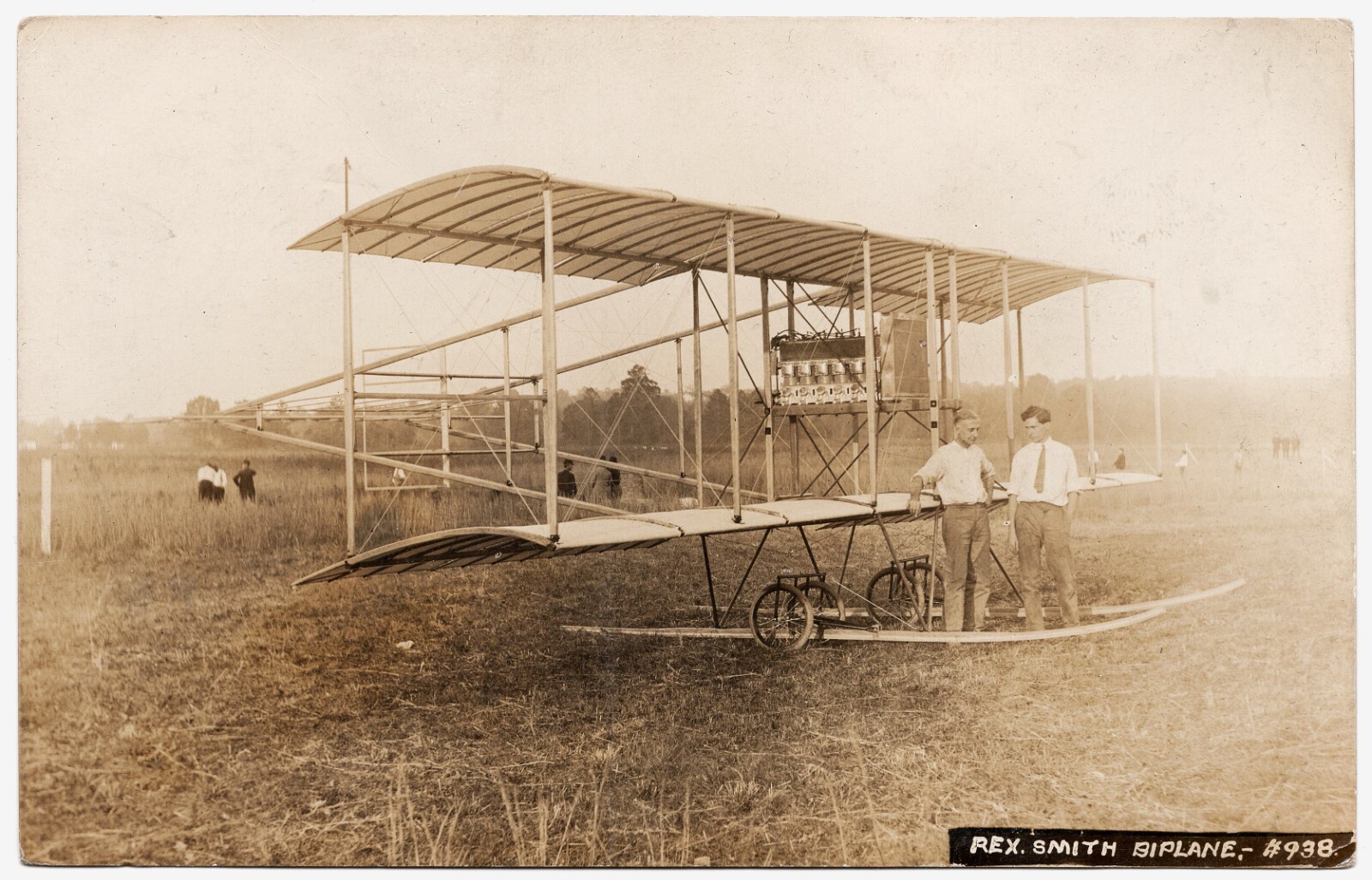 1911 Tony Jannus & Rex Smith College Park, MD Postally Used w/ Message