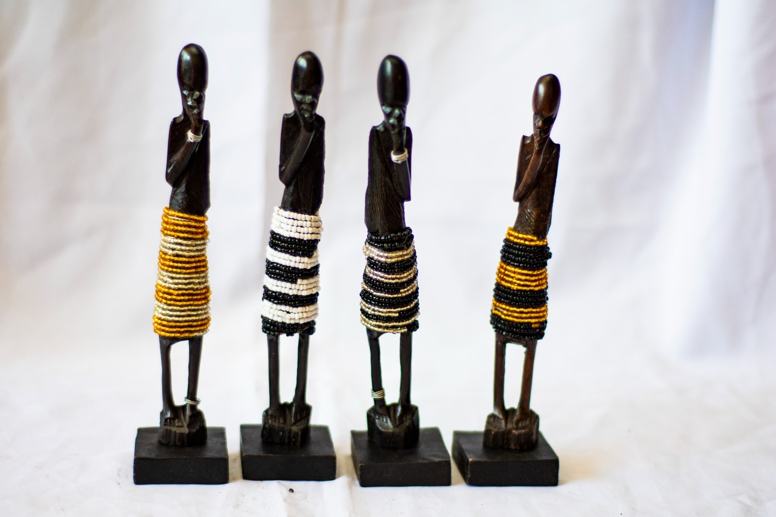 Handcrafted Namji Tribe Wooden Doll – Authentic African Cameroon Sculpture