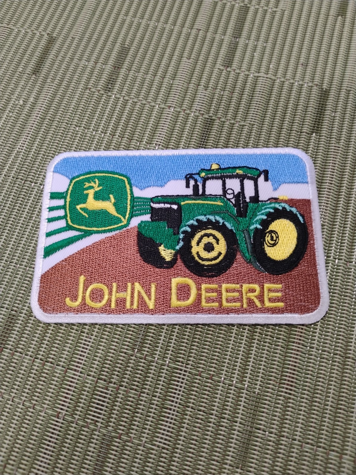 🚜🚜 New John Deere  Embroidered Iron On Patch 