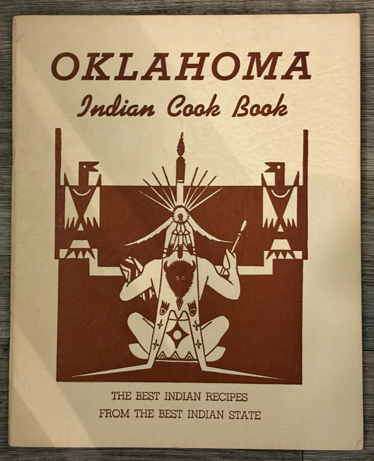 SCARCE-ACEE BLUE EAGLE, ILLUS\'T\'R-OKLAHOMA INDIAN COOK BOOK-VINTAGE-1ST ED. 1956 SCARCE-ACEE BLUE EAGLE, ILLUS\'T\'R-OKLAHOMA INDIAN COOK BOOK-VINTAGE-1ST ED. 1956