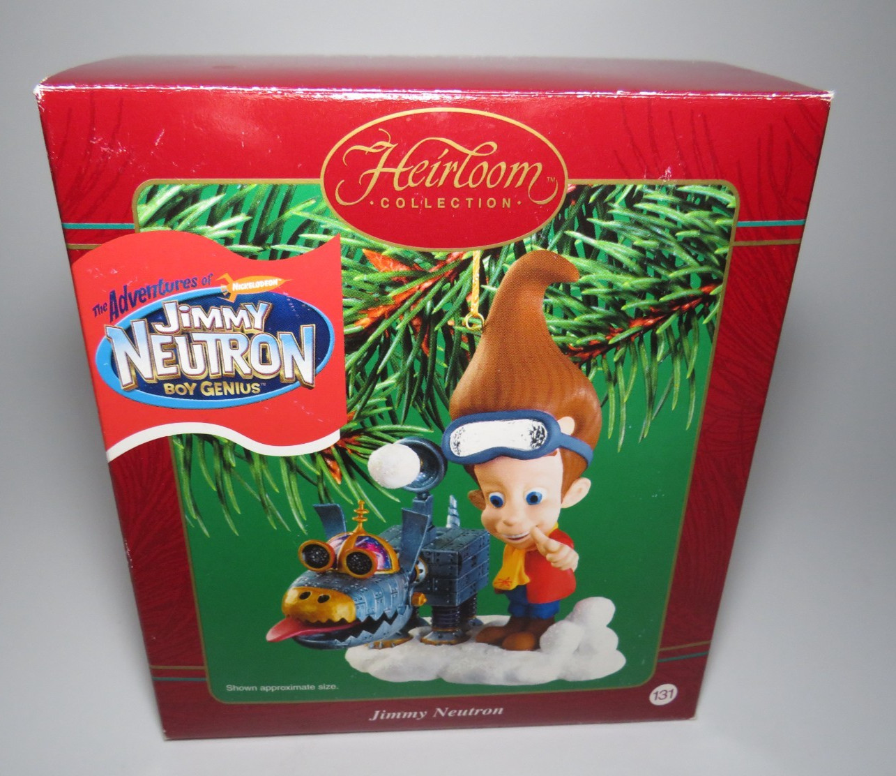 Jimmy Neutron 2002 Carlton Cards Nickelodeon Ornament - Box Jimmy Neutron 2002 Carlton Cards Nickelodeon Ornament - Box