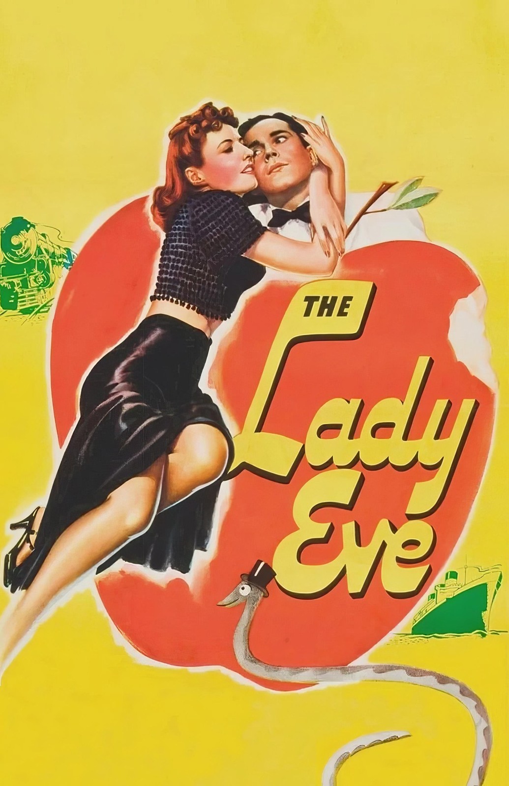 The Lady Eve 1941 Poster Print Wall Art Movie Decor