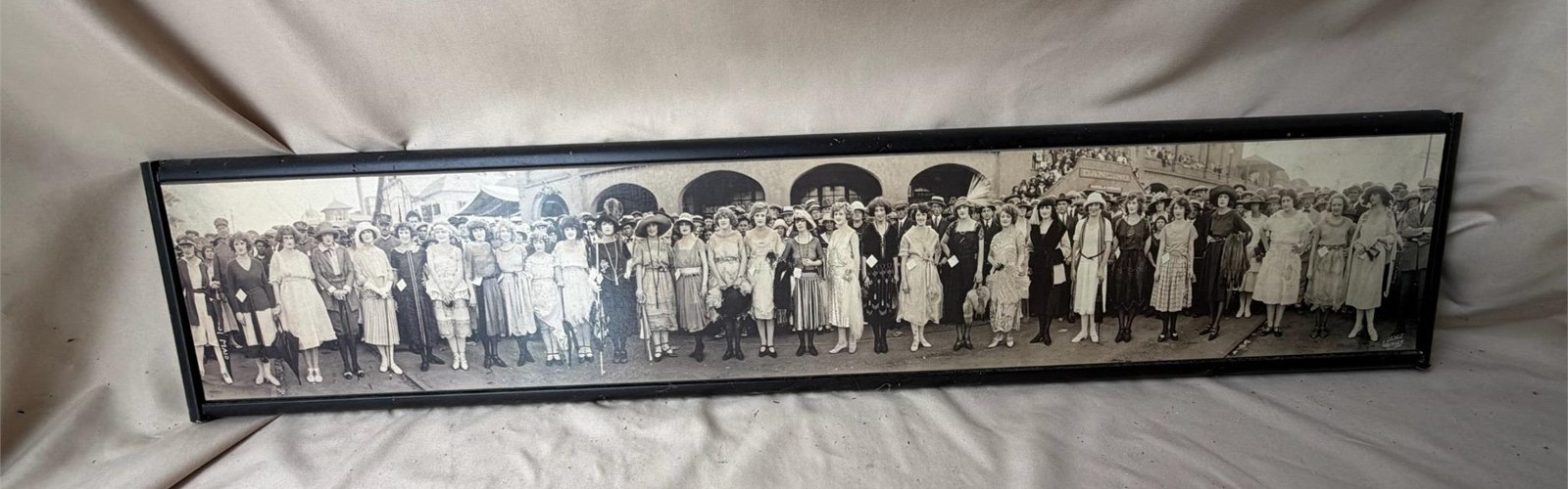 1920s Miles Weaver Panoramic Beauty Pageant Photo 38