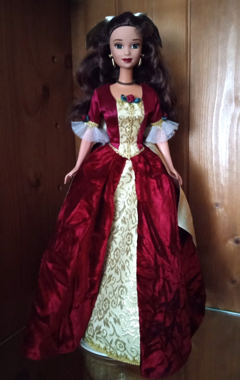 Holiday Princess Belle Beauty and the Beast Mattel Vintage Disney Doll 16710 Holiday Princess Belle Beauty and the Beast Mattel Vintage Disney Doll 16710