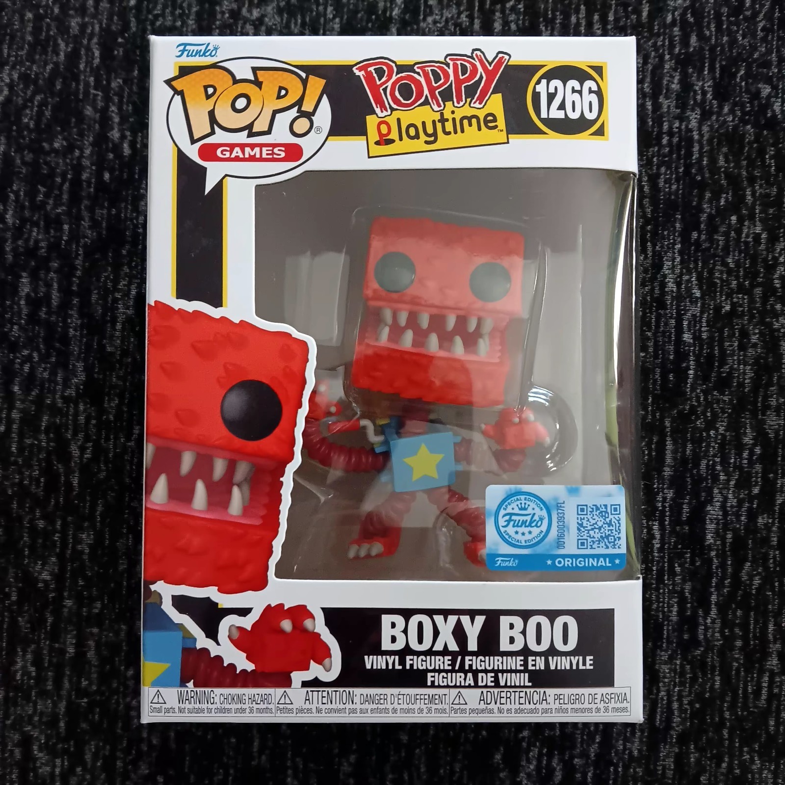 Funko Pop Games Poppy Playtime BOXY BOO Funko Original #1266