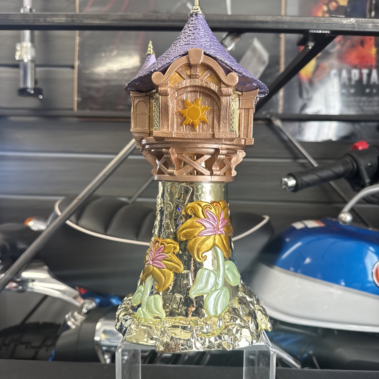 Bath & Body Works Disney Princess Cinderella Gold Carriage Candle Holder