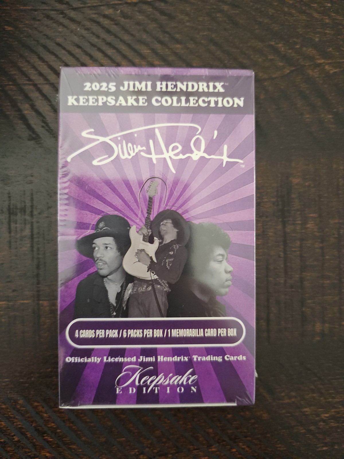 2025 Keepsake Jimi Hendrix Premiere Edition Blaster Box New Factory Sealed 