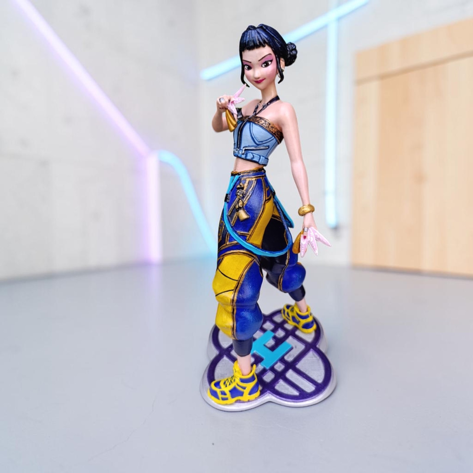 Zoey Detailed 25cm Adult model Figure Fanart Handmade Airbrushed Custom Art Zoey Detailed 25cm Adult model Figure Fanart Handmade Airbrushed Custom Art
