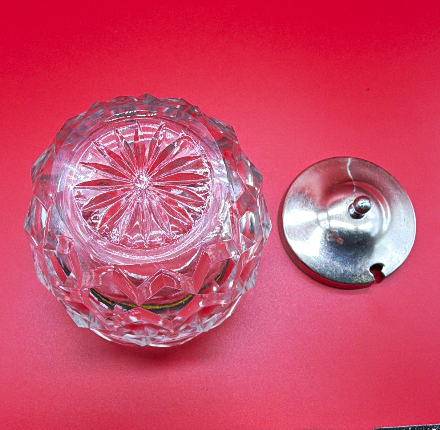 Fostoria American Necked Rose Bowl