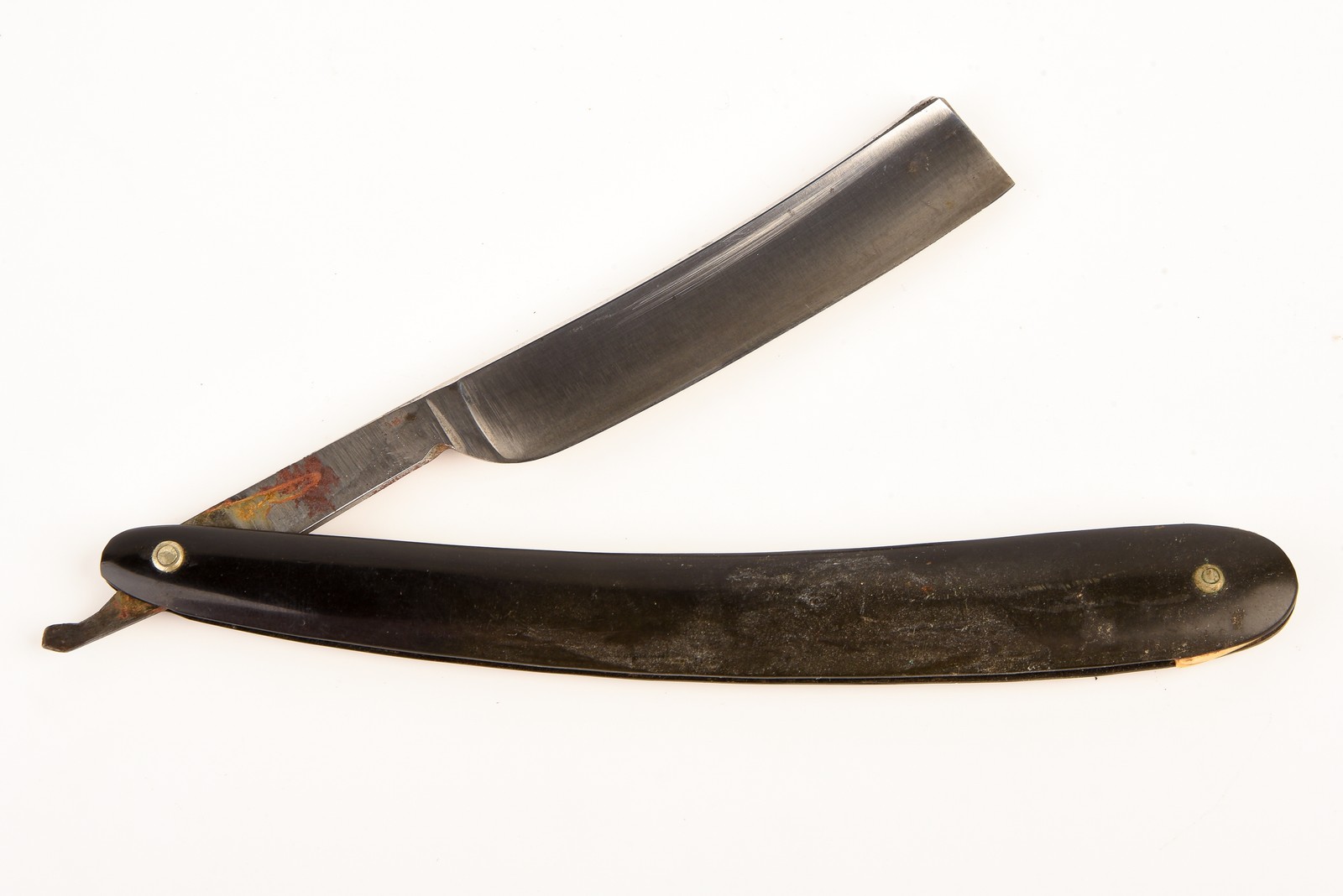 Clark & Hall Cast Steel 5/8 Straight Razor Square Point Antique V35