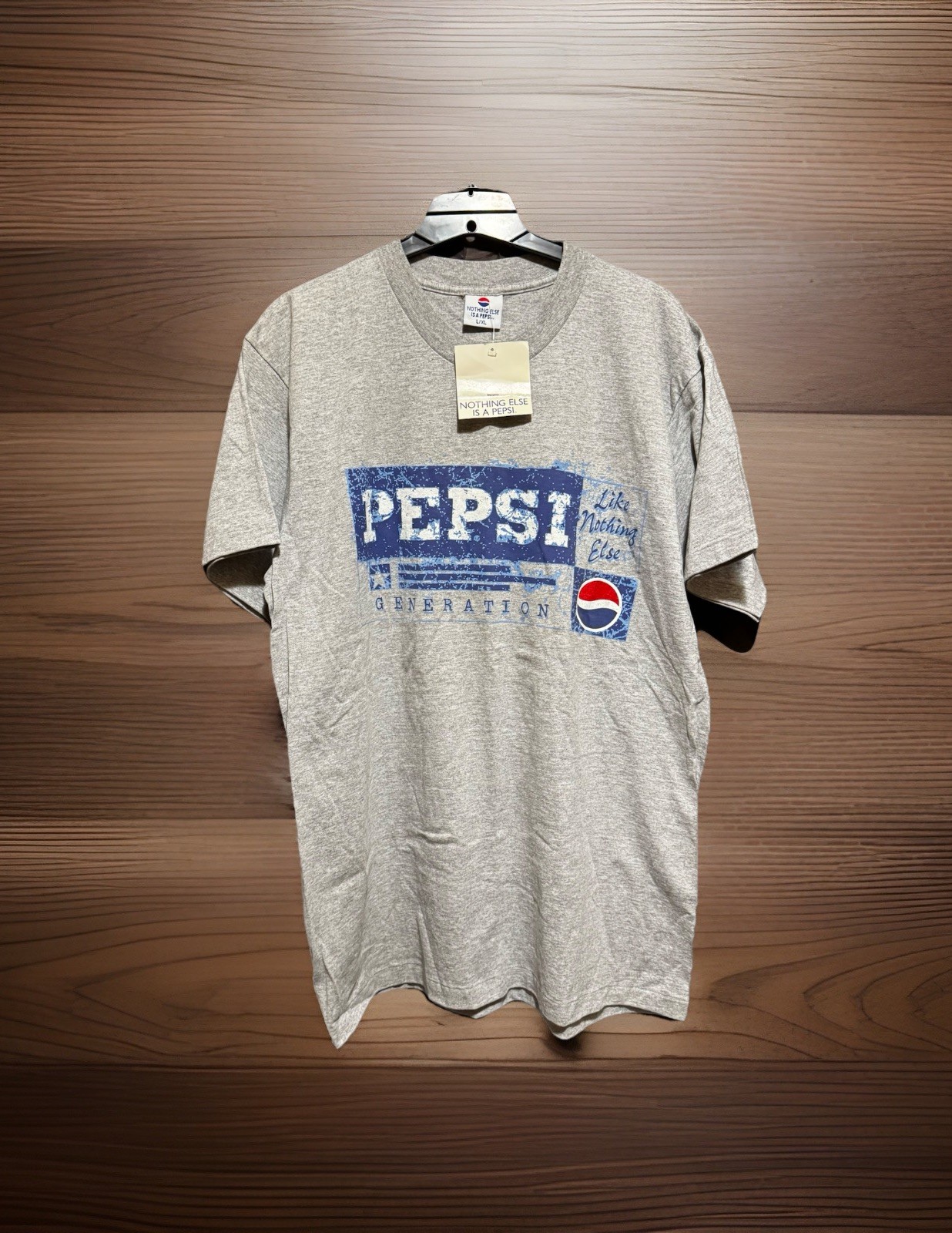 Pepsi Generation T-Shirt Size L/XL Like Nothing Else Single Stitch 1995 Vtg New