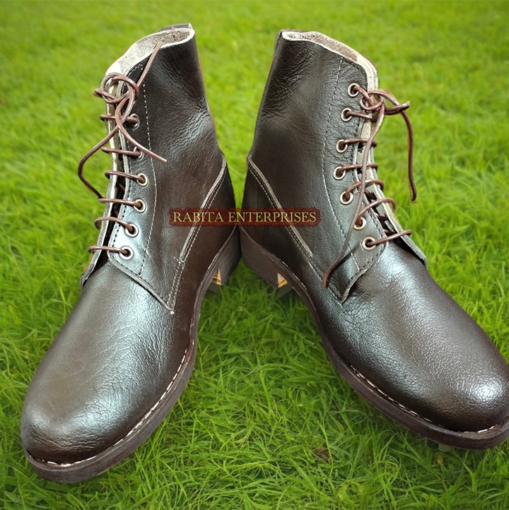 British B2 World War Military Boot Reproduction Us size 5 to 15 British B2 World War Military Boot Reproduction Us size 5 to 15