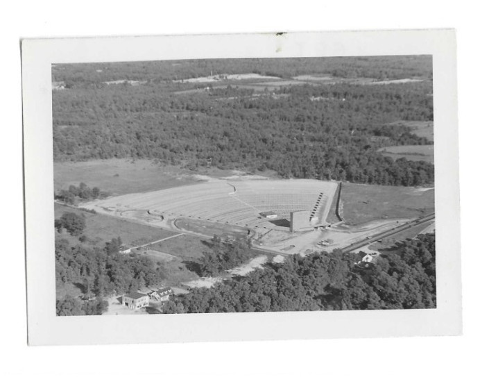 1949 Pittsburgh Pike Drive In Theater Photograph Birdseye View 2