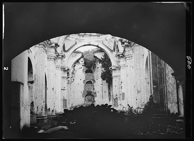 Photo:Antigua Guatemala Guatemala Ruins of Church 1900s Travel View