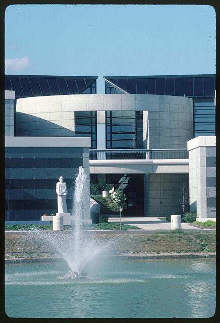 Hillside Illinois Christ the King Garden Crypt Mausoleum Exterior 1960s