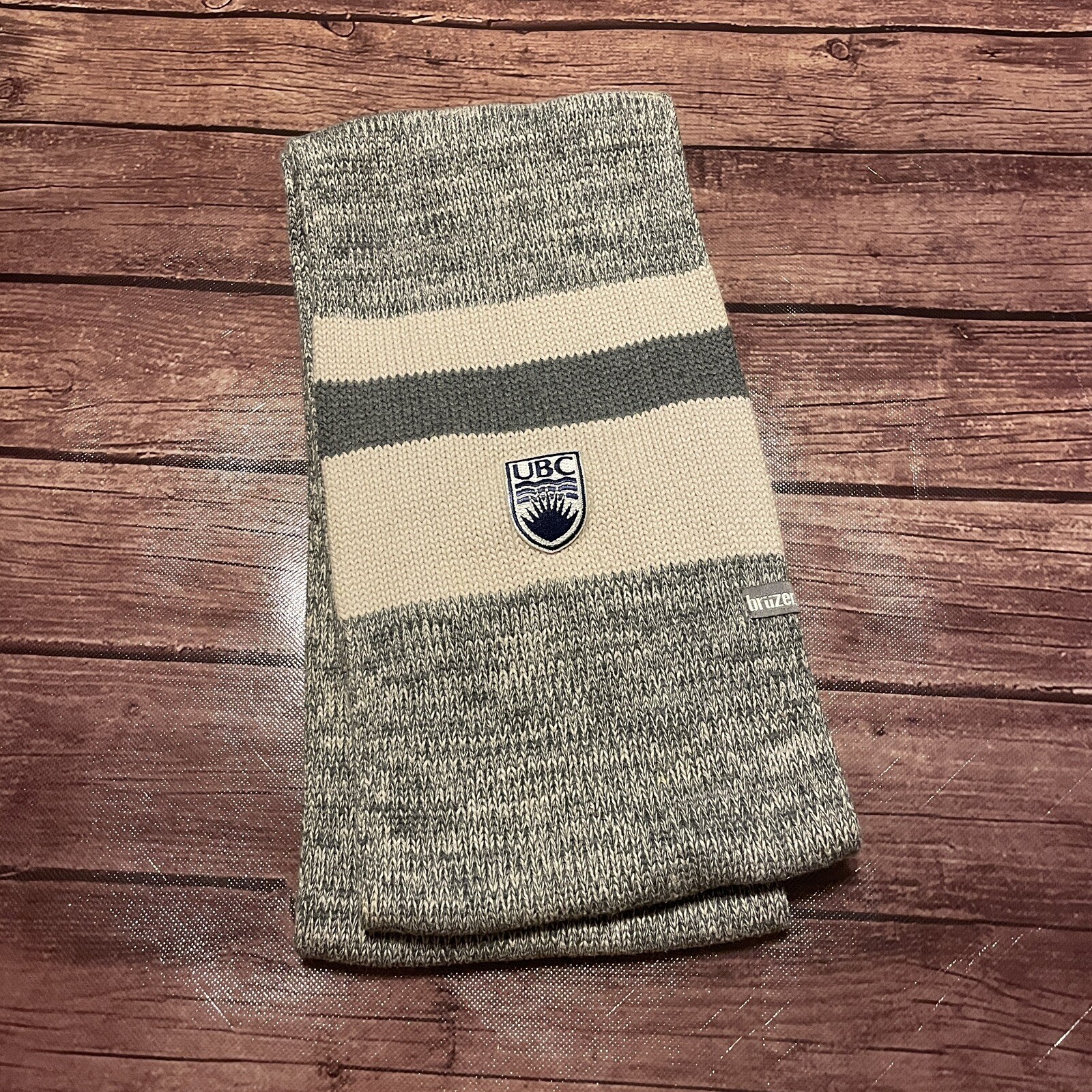 UBC University Of British Columbia Bruzer Scarf Closed Infinity