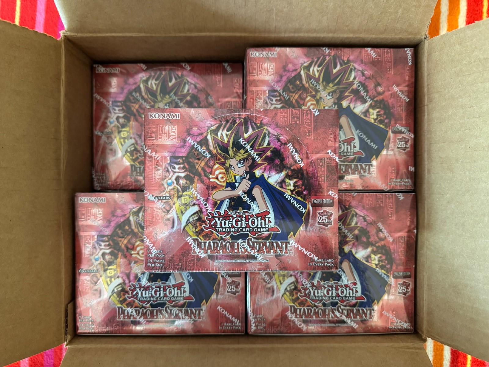 Yu-Gi-Oh Pharaoh's Servant - Booster Box Display - 25th Anniversary USA English