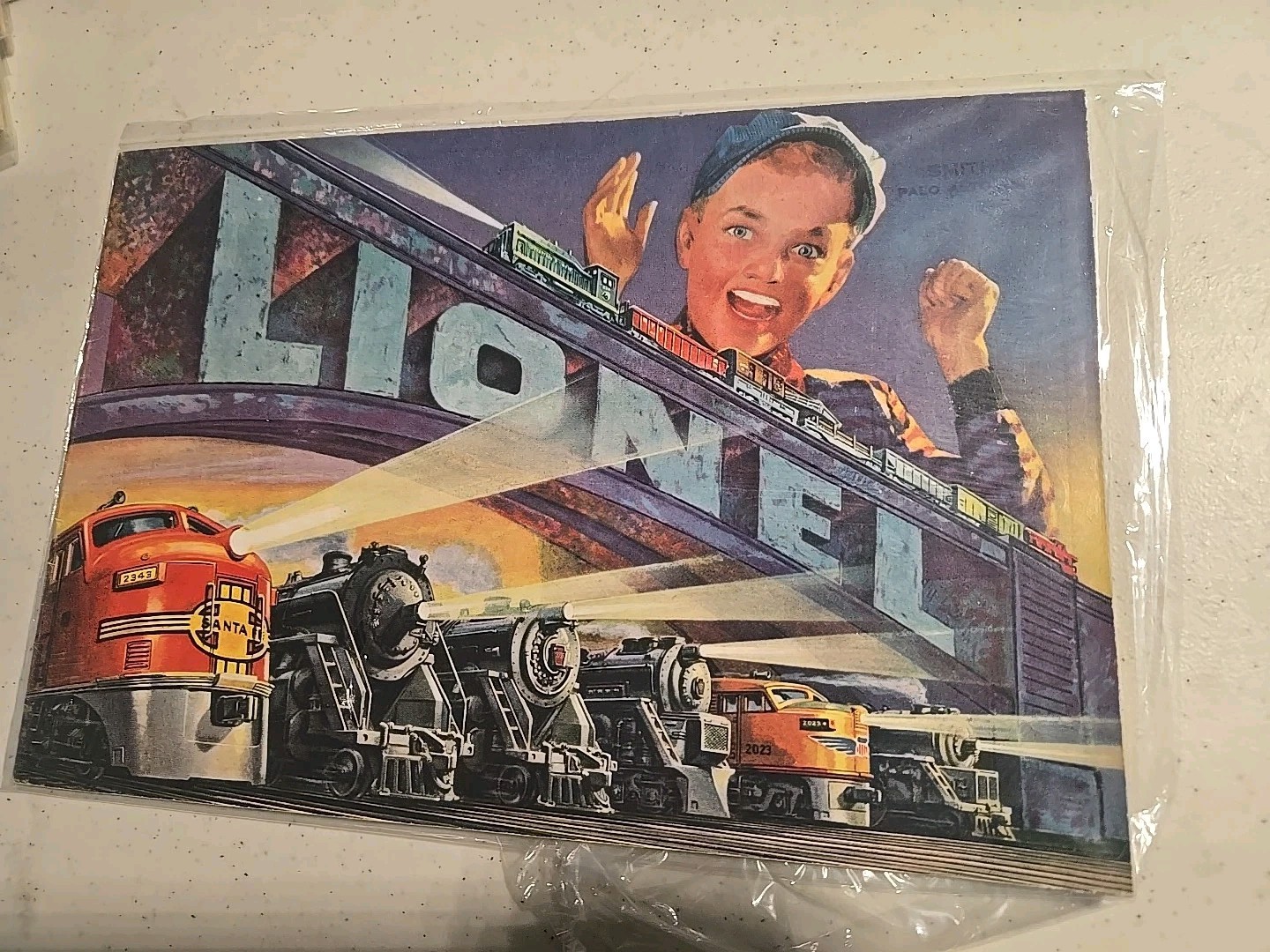 Lionel 1952 Catalog  Great American Railways Santa Fe 
