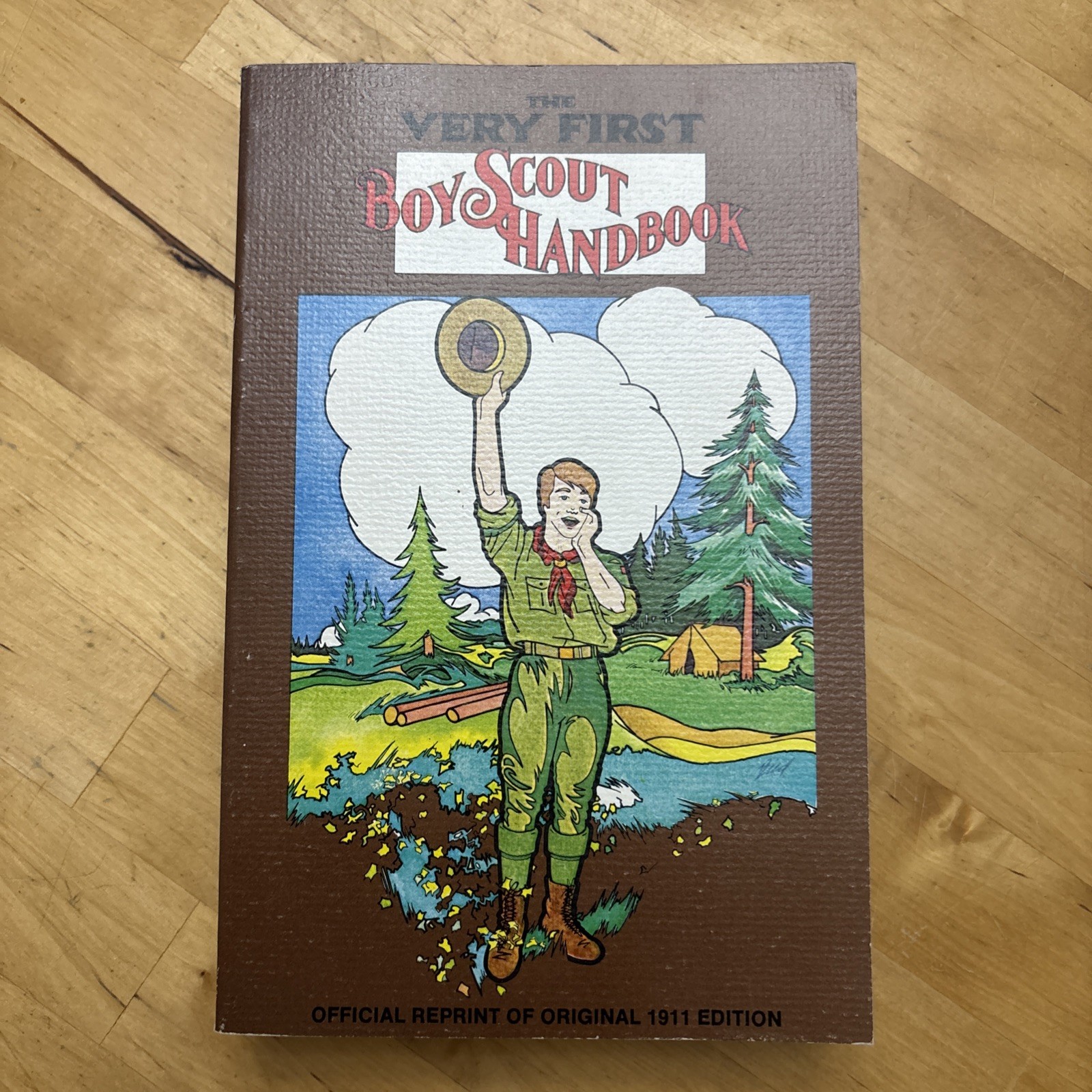 Vintage The Very First Boy Scout Handbook 1975 Reprint of 1911 Edition Nash