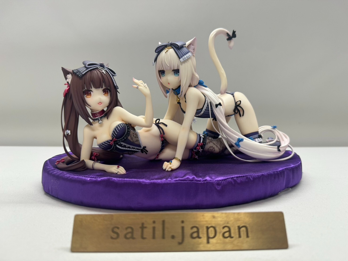 [USED] FLARE Nekopara Chocola & Vanilla Figure Japan