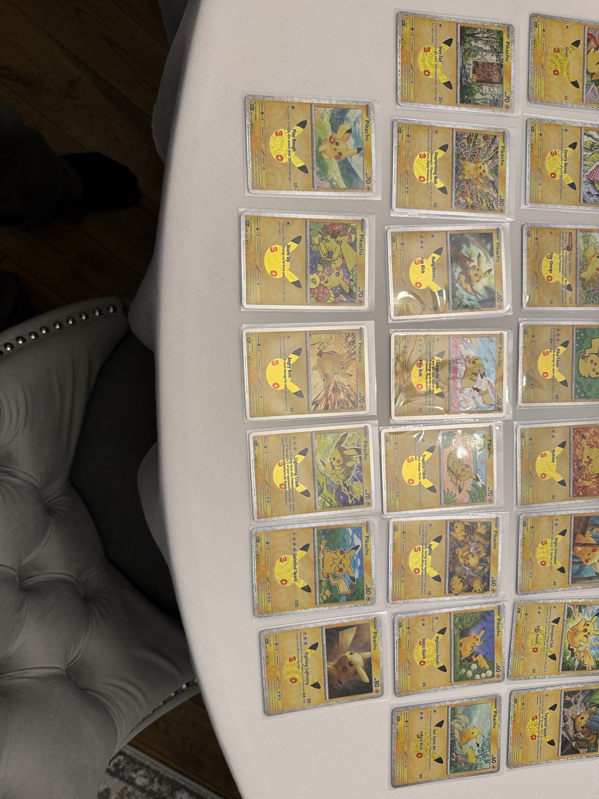 Pokemon - 30th Anniversary - Complete Pikachu Set 30/30