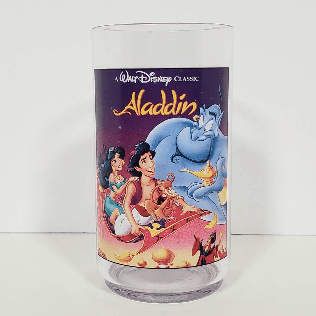 Disney Vintage Aladdin Burger King Collectors Series Plastic Cup #8