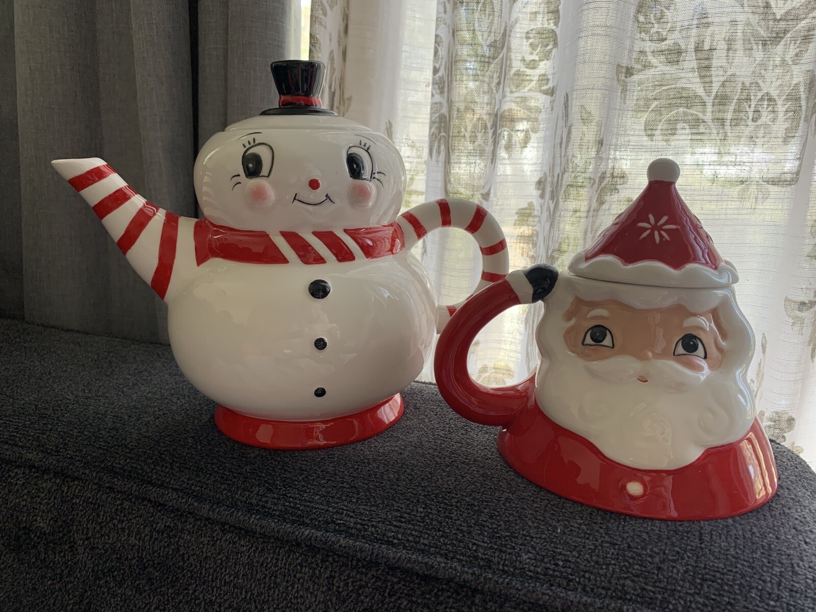 Johanna Parker Carnival Cottage Snowman Teapot DISCONTINUED Rare VHTF Christmas Johanna Parker Carnival Cottage Snowman Teapot DISCONTINUED Rare VHTF Christmas