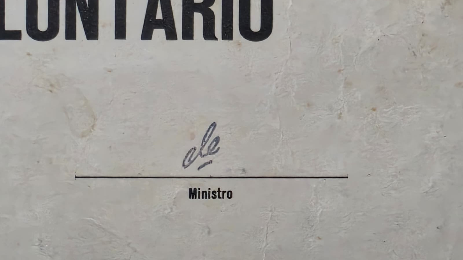 RARE 1964 ERNESTO CHE GUEVARA SIGNED AUTOGRAPH VOLUNTARY WORKS AWARD 535