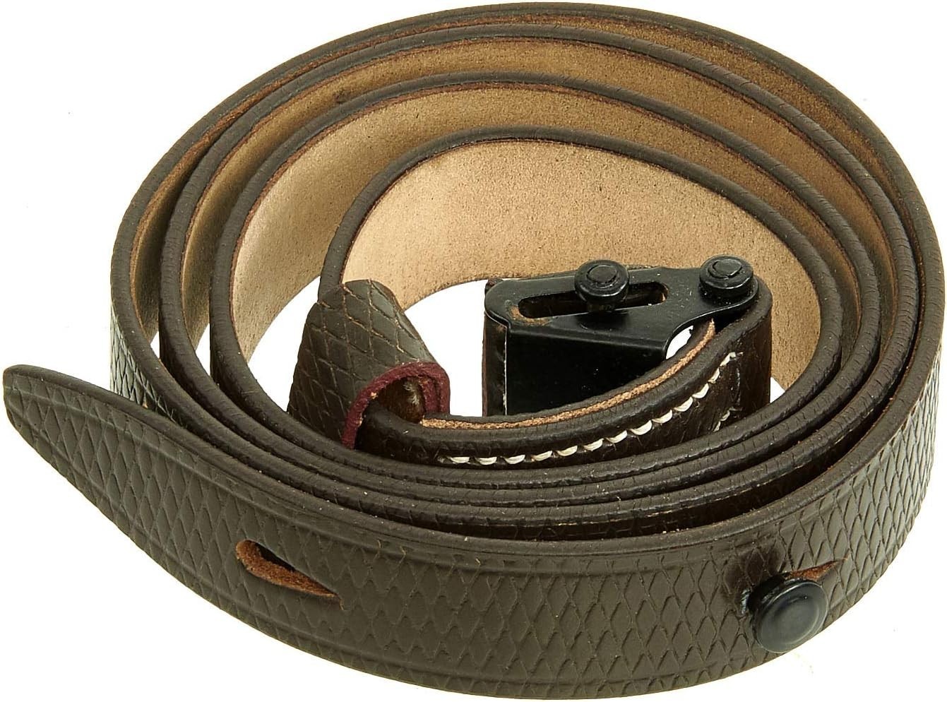 WWII German MP Brown Leather Sling –WW2 Replica Military Carry Strap Reenactment WWII German MP Brown Leather Sling –WW2 Replica Military Carry Strap Reenactment