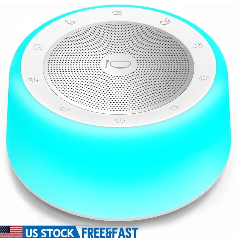 Tibetan Singing Bowl Sound Therapy Meditation Relaxation Machine W/ LED Light US