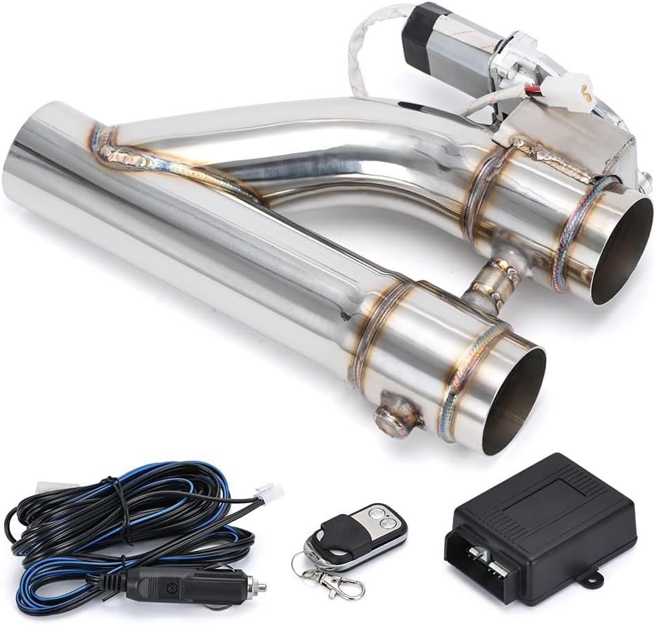 Universal 2.5 Inch Stainless Steel Exhaust Pipe Kit Universal 2.5 Inch Stainless Steel Exhaust Pipe Kit