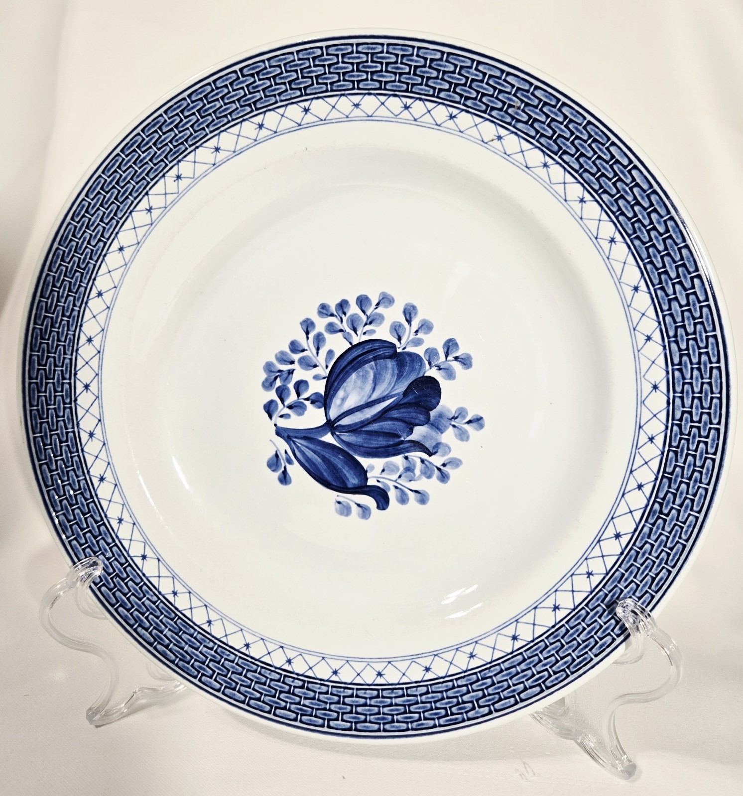 MINT VTG Royal Copenhagen TRANQUEBAR FAIENCE Dinner Plate 10\