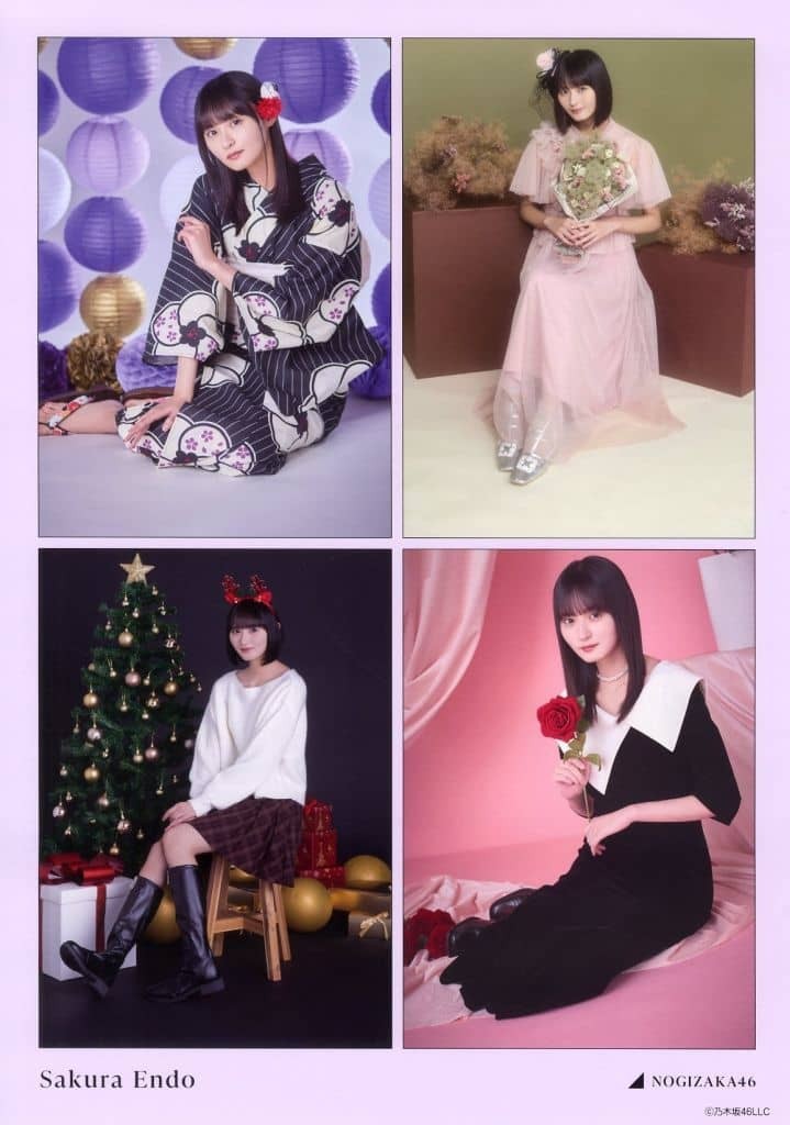 Nogizaka46 Sakura Endo A3 Poster 11.7x16.5in 2026 Lucky Bag