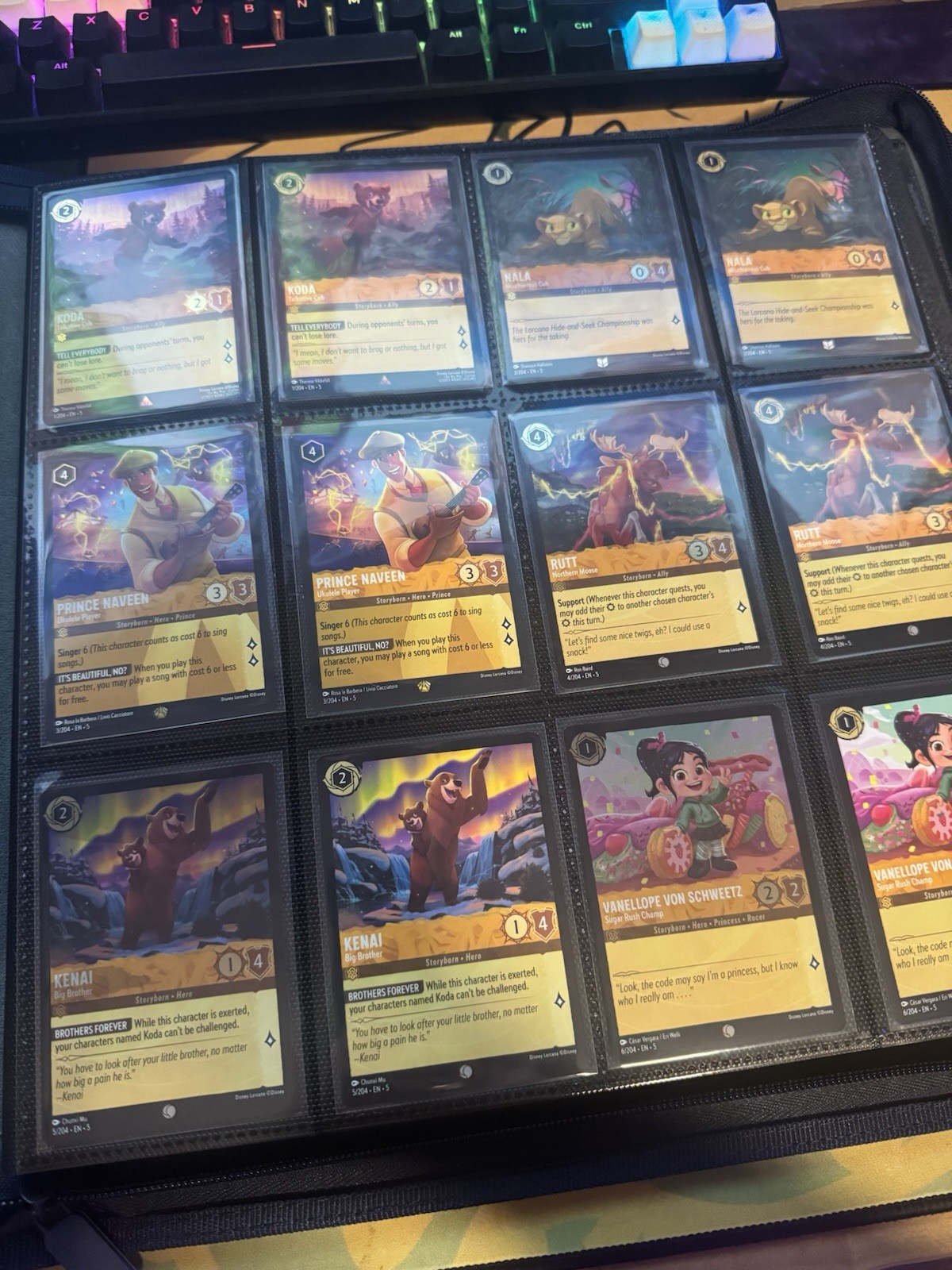 Disney Lorcana Shimmering Skies Complete BASE & COLD FOIL Set 408 cards Disney Lorcana Shimmering Skies Complete BASE & COLD FOIL Set 408 cards