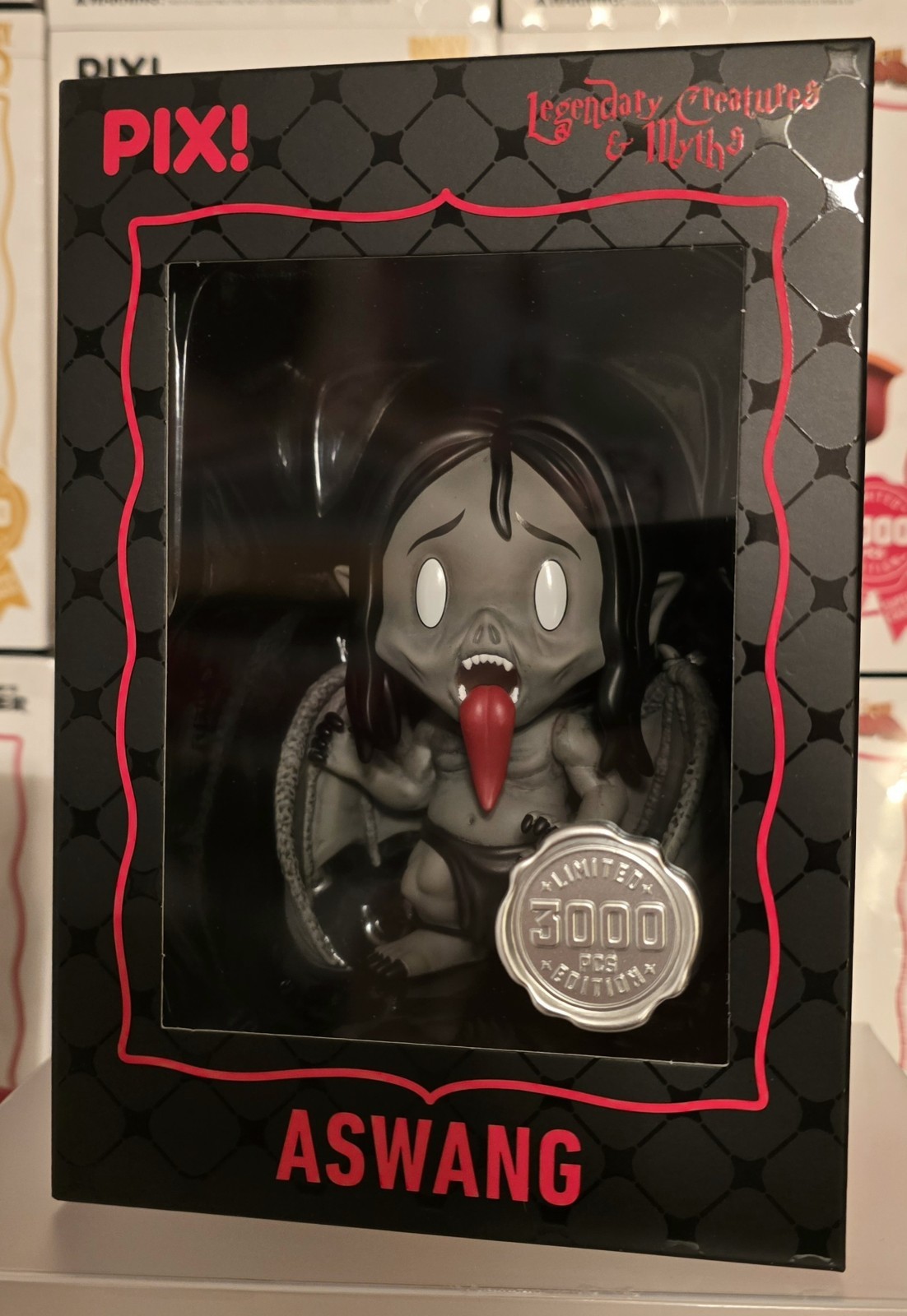 Thrilljoy Asia- PIX Aswang 2026 ToyCon PH ( LE 3000 ) with soft case.