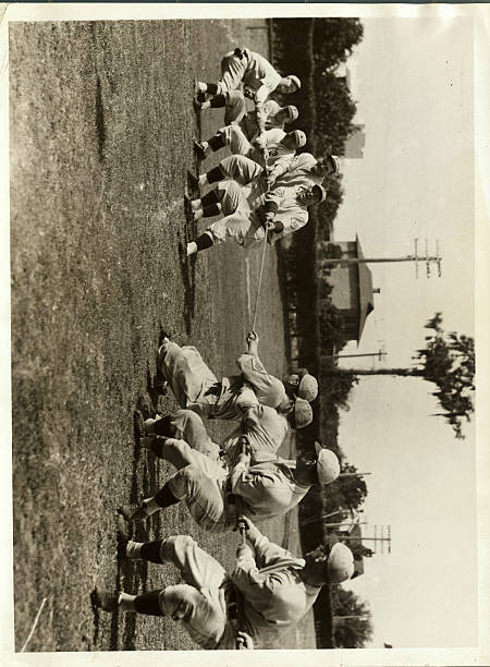 Ten Members Of The Philadelphia Nationals, With Five Members To Each - Old Photo Ten Members Of The Philadelphia Nationals, With Five Members To Each - Old Photo