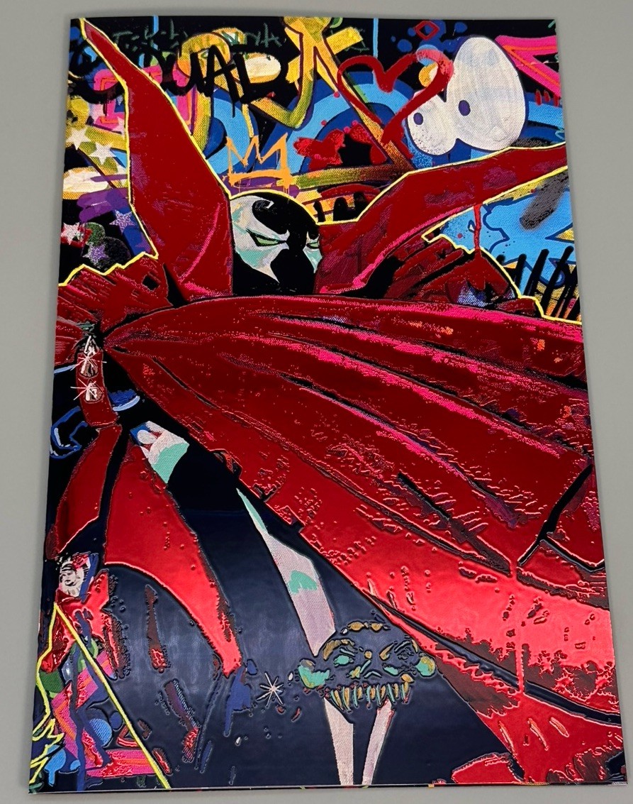 RARE 1 of 25 SPAWN SPOT FOIL Cover LTD 25 Kyle Willis Dork Graffiti #1 RARE 1 of 25 SPAWN SPOT FOIL Cover LTD 25 Kyle Willis Dork Graffiti #1