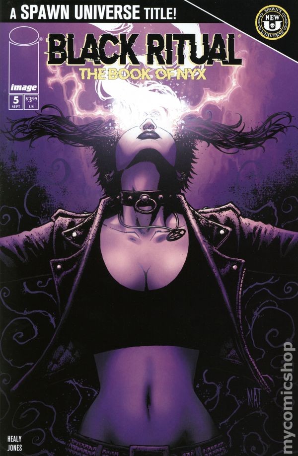 Black Ritual the Book of Nyx #5A NM 2025 Stock Image