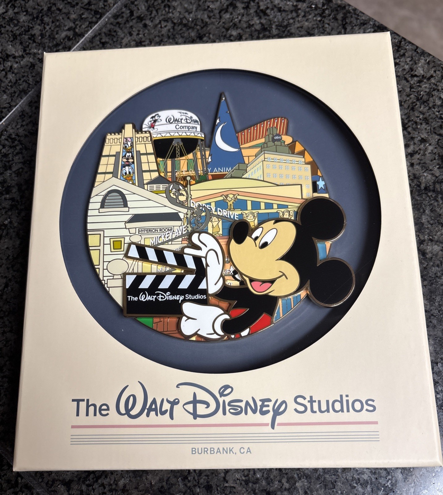 Walt Disney Studios Burbank, Ca WDCS Exclusive Jumbo Mickey Mouse Pin