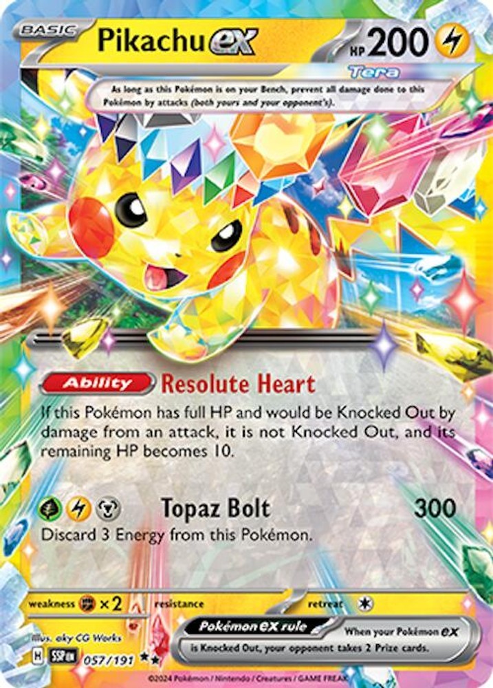 Pikachu ex Holofoil [SSP - 057/191]